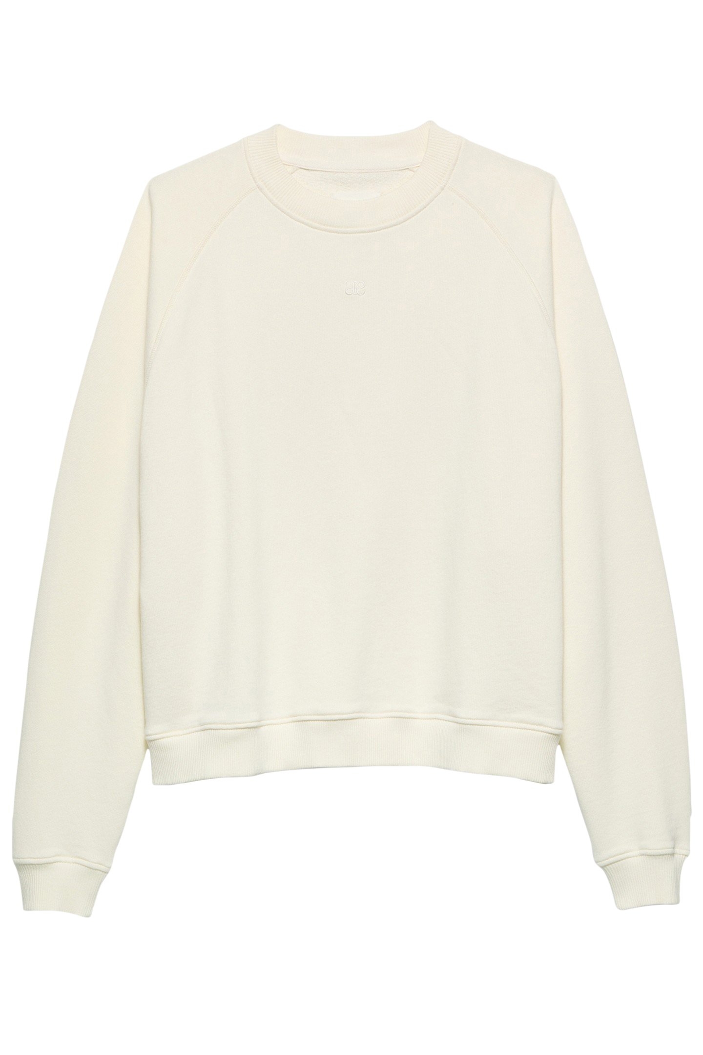 KORALIA LOGO SWEATER ECRU 1