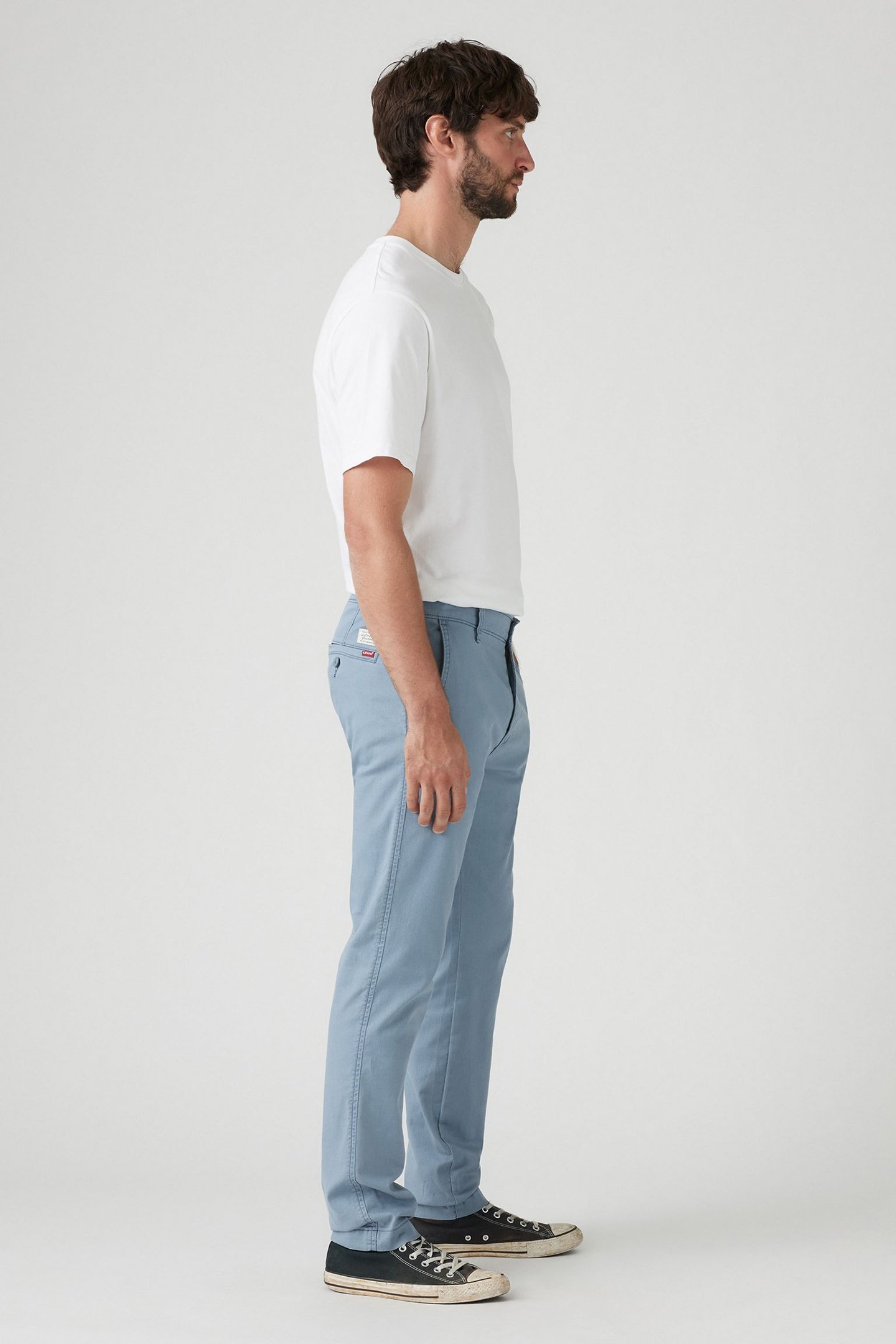 XX CHINO STD II STEAM BLUE COTTON LINEN 5