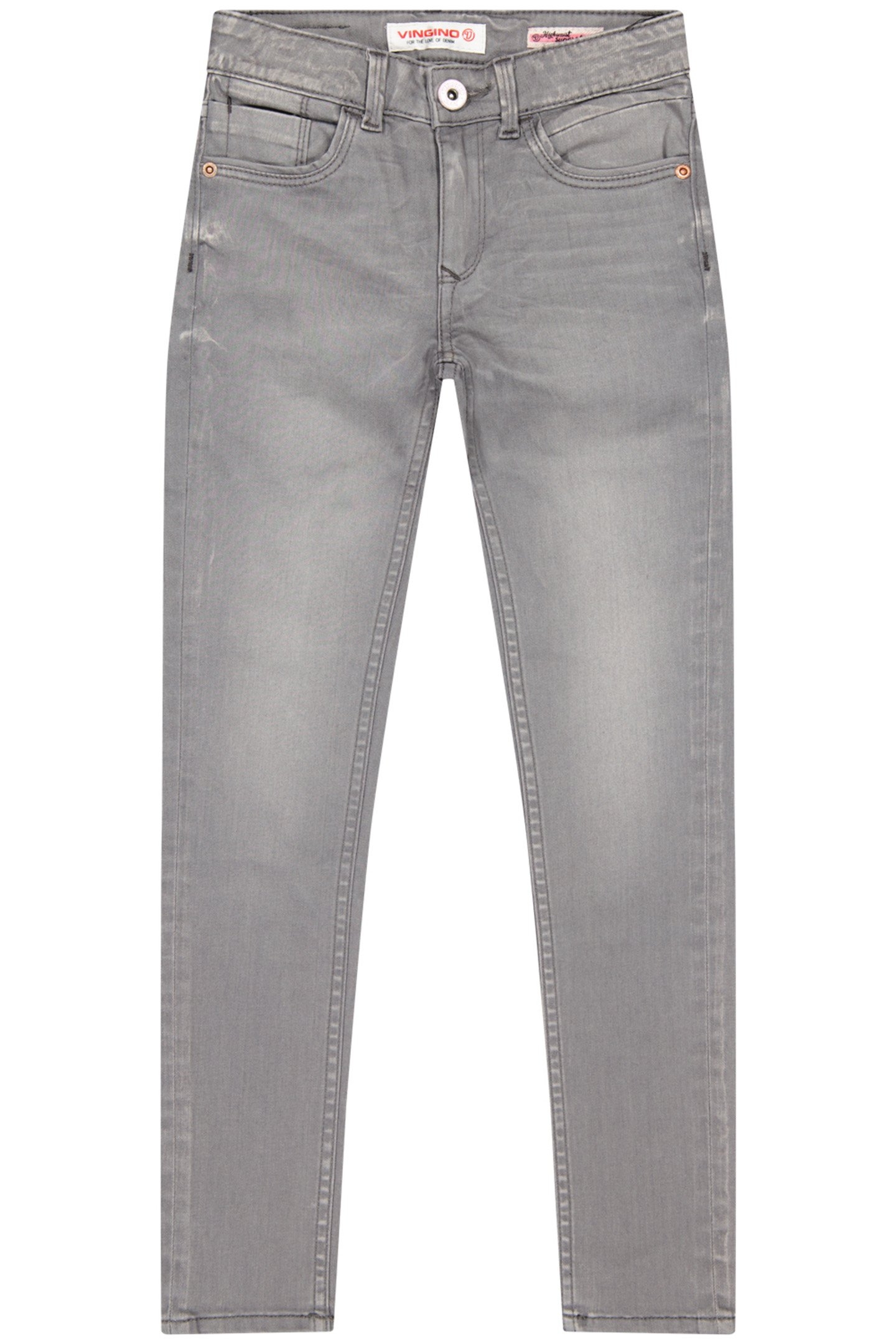 GIRL'S BIANCA JEANS MID GREY 1