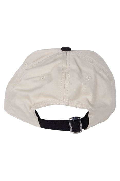 UNISEX IDENTITY BASEBALL CAP LIGHT BEIGE/JET BLACK 2