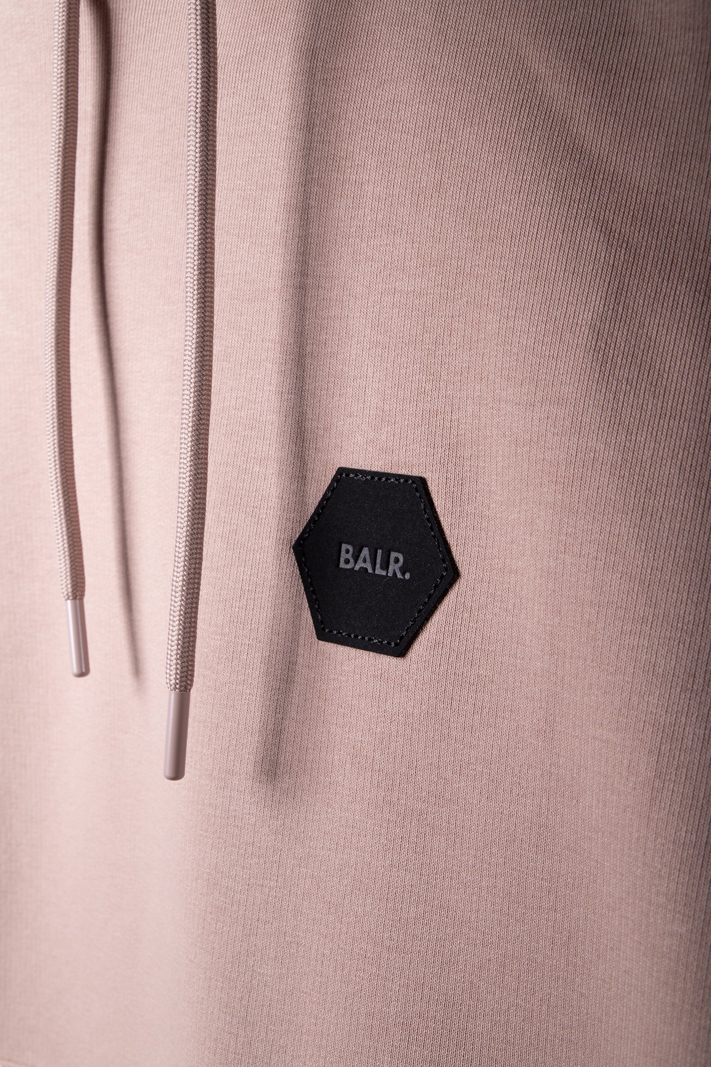 HEX LOGO BOX HOODIE WARM TAUPE 4