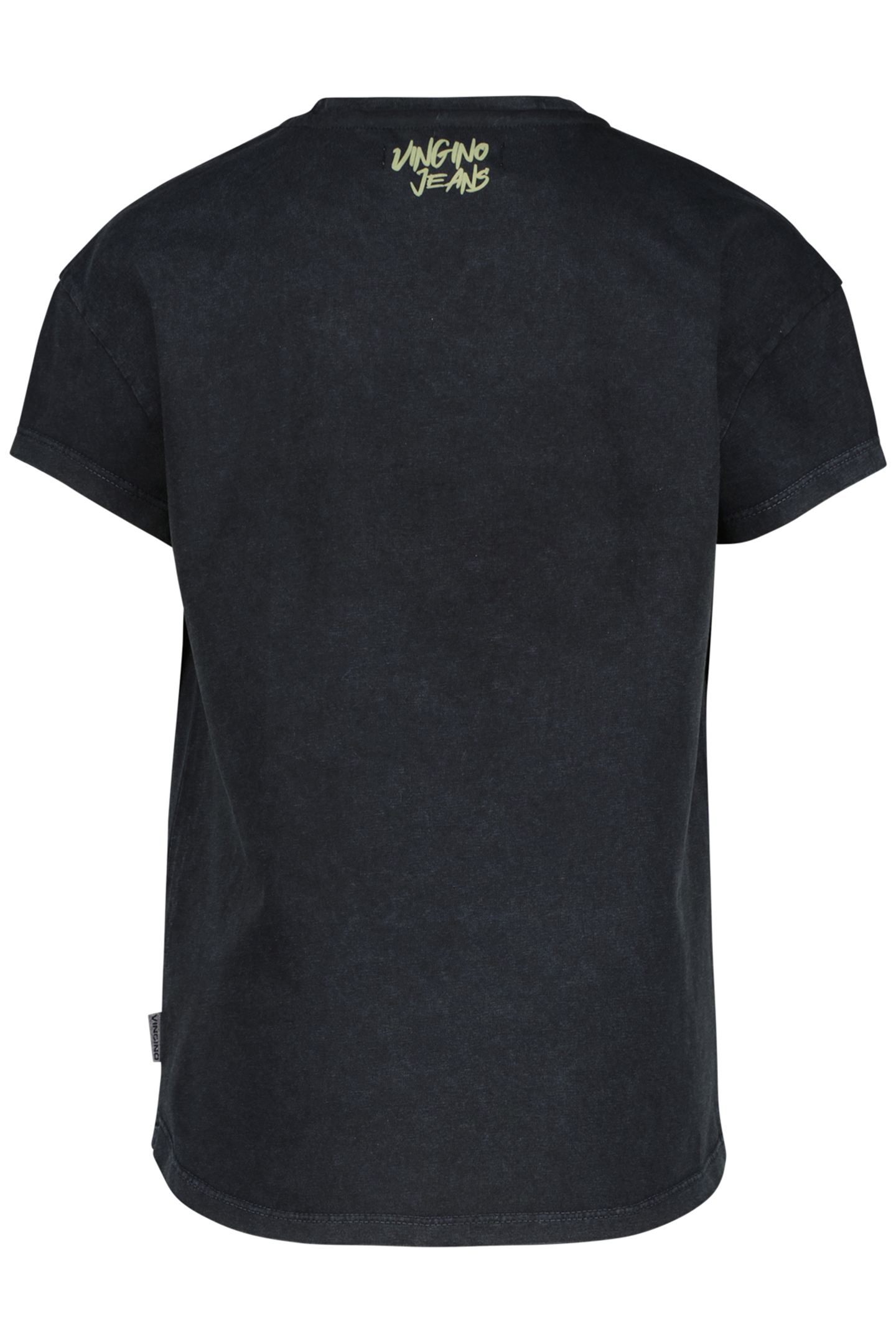 GIRL'S HIRA T-SHIRT WASHED BLACK 2