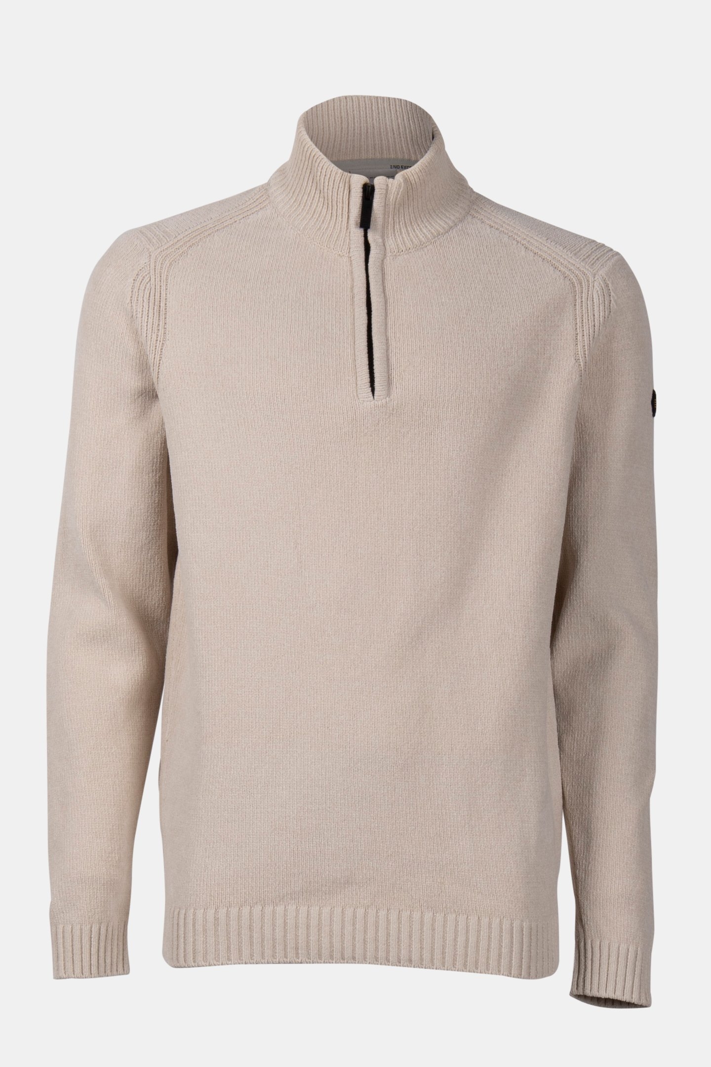 PULLOVER HALF ZIPPER CHENILLE CEMENT 3