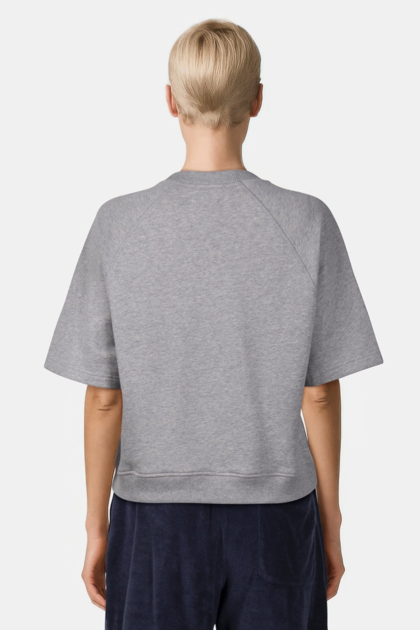 NIGELLA SWEATER GREY MELANGE 2