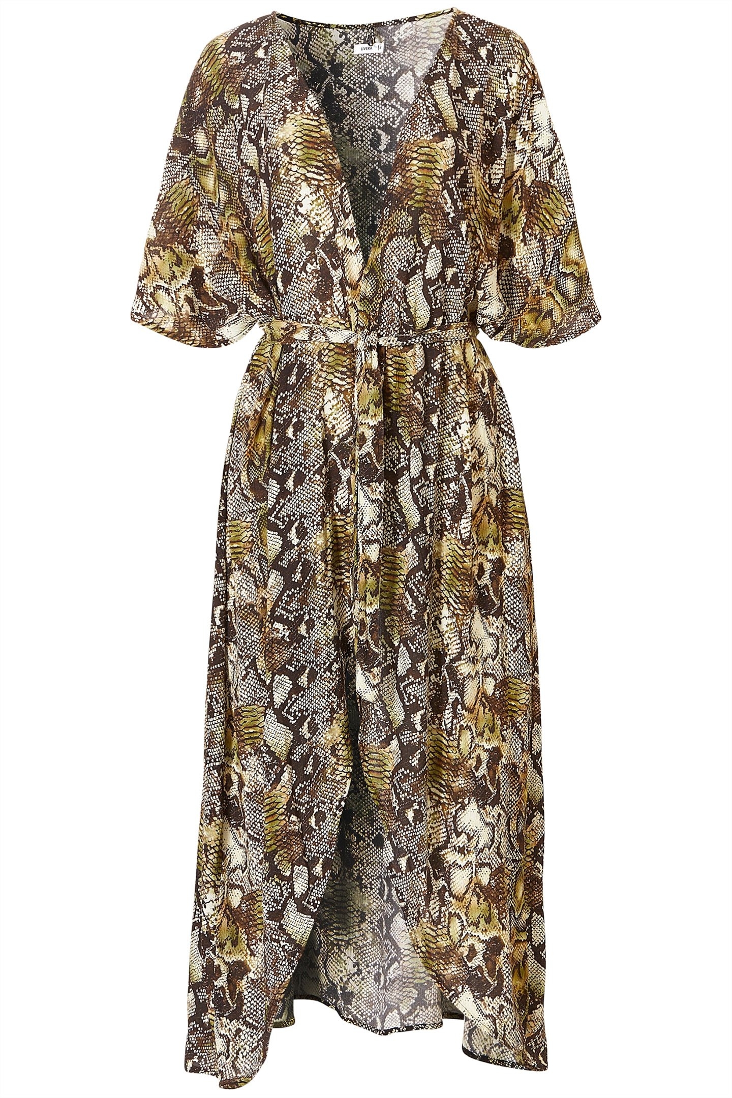 BW 1P TUNIC/CAFTAN VIENNA BIARRITZ ANIMAL PRINT 1