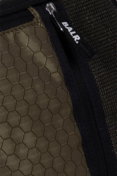 UNISEX BALR. HEXAGON SHOULDER BAG SPHAGNUM 5