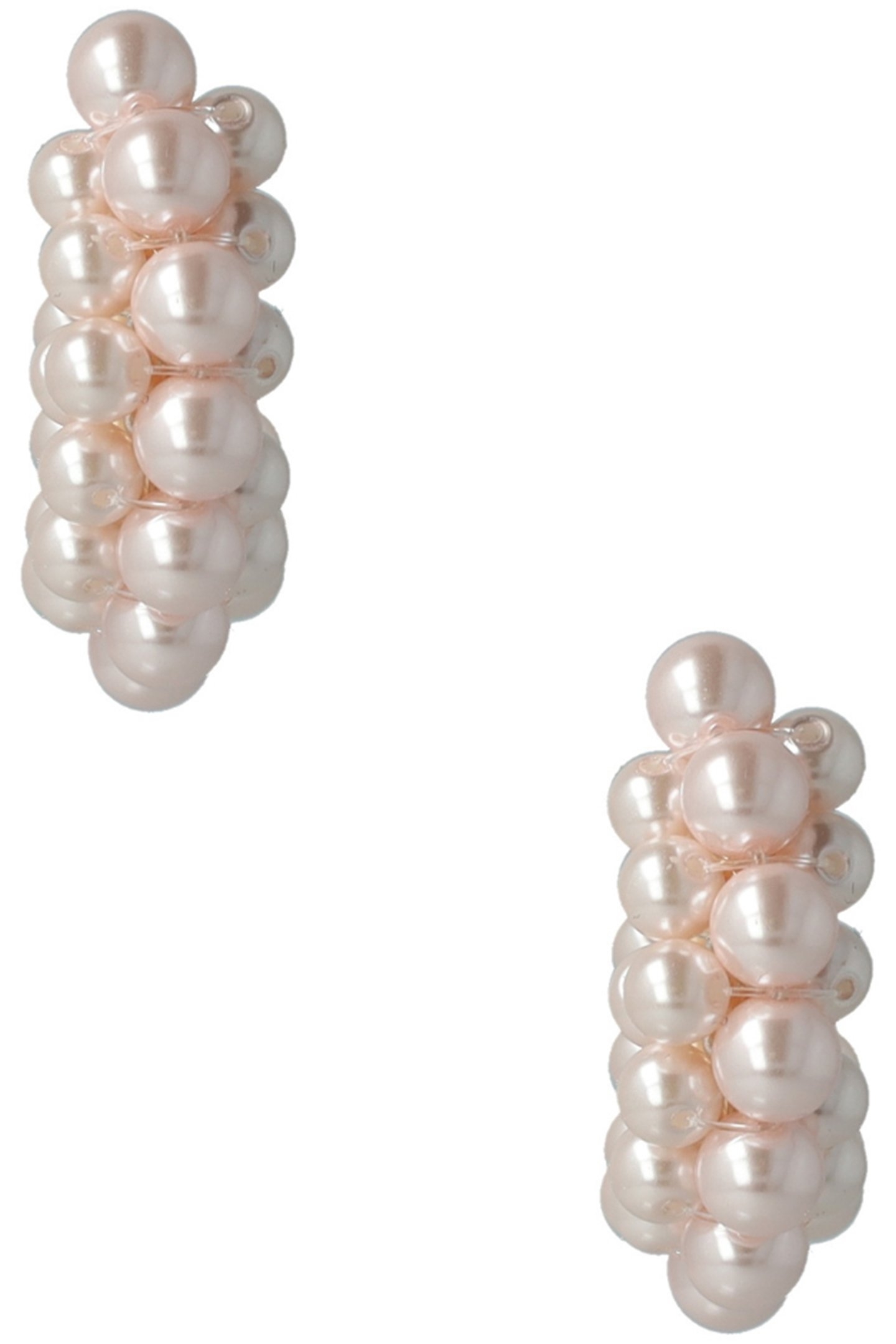 ESTATE MINI PEARL HOOPS PINK PINK 4