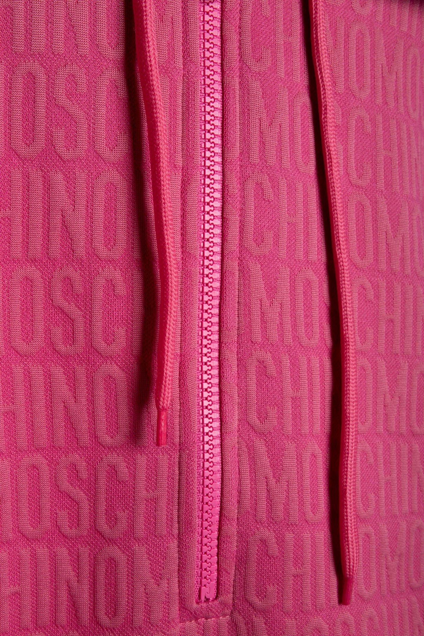 ALLOVER LOGO SWEAT DRESS PINK 4