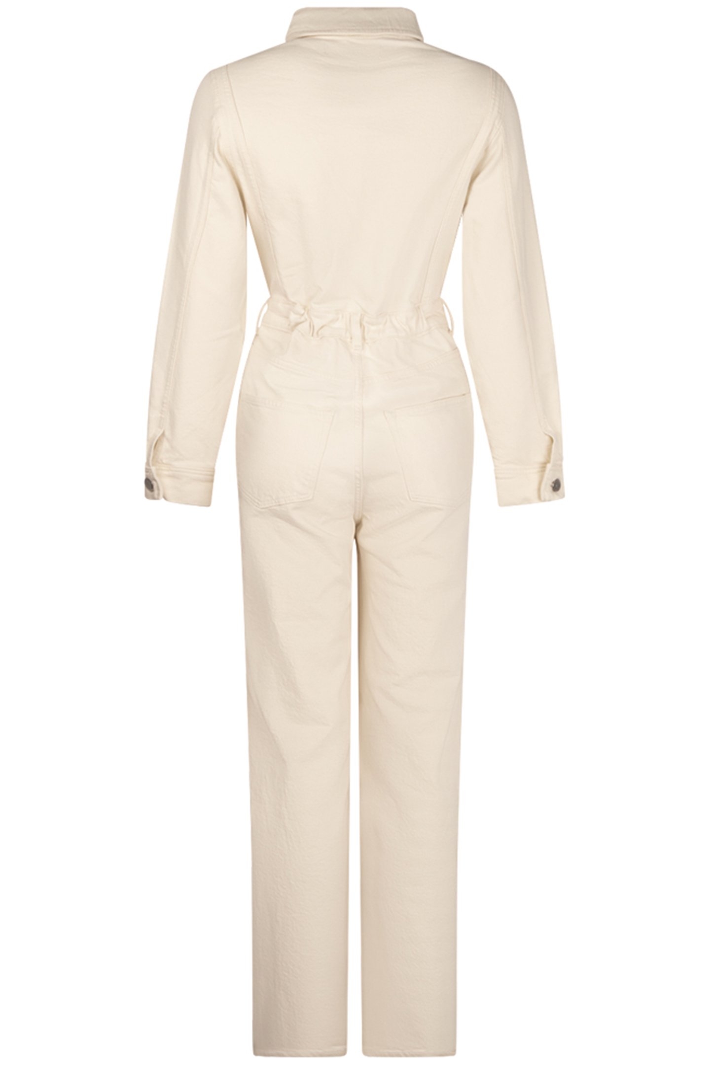 LAUREN DENIM JUMPSUIT LONG SLEEVE NATURAL DENIM 2