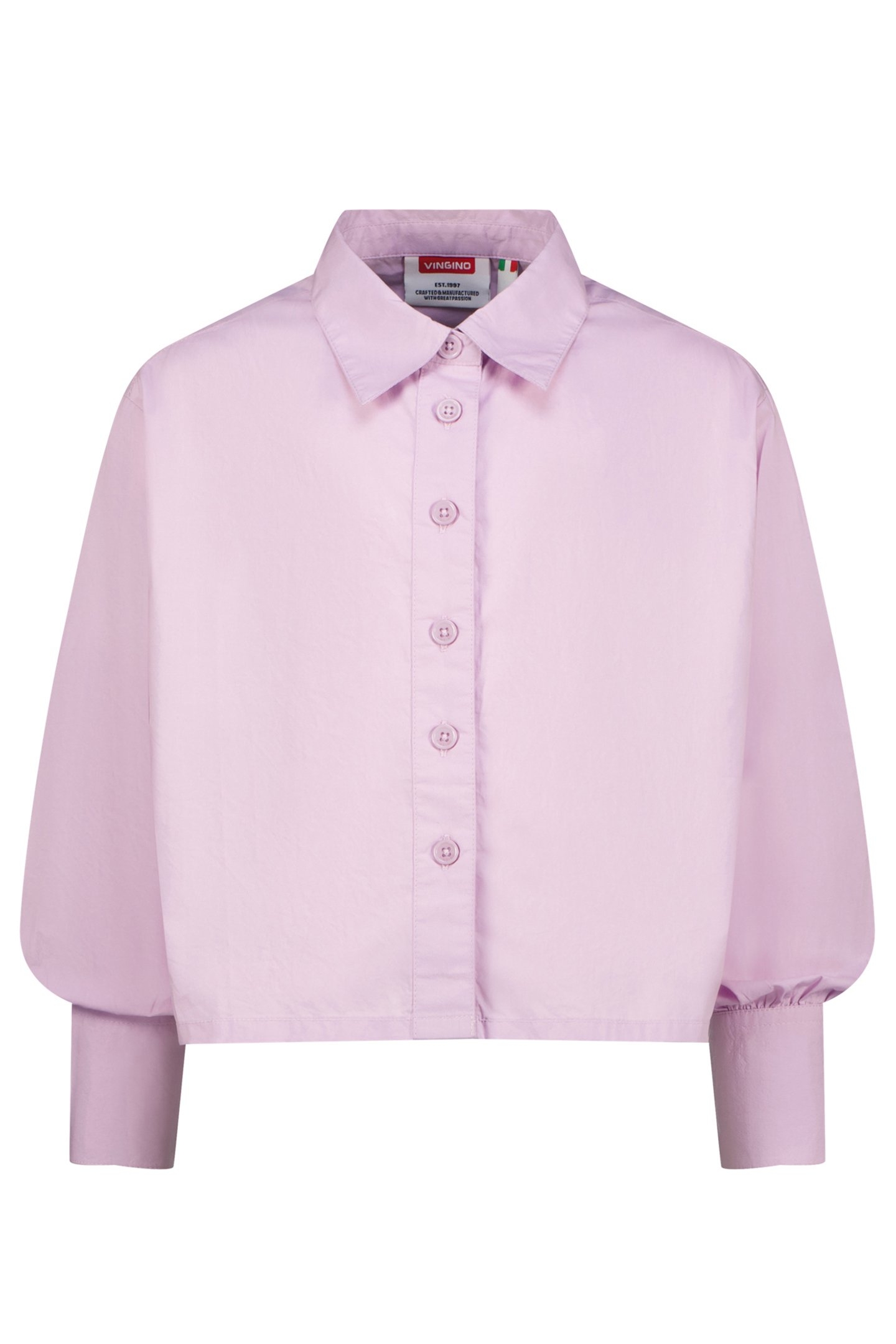 GIRL'S LIVIA BLOUSE GLOSS LILAC 1