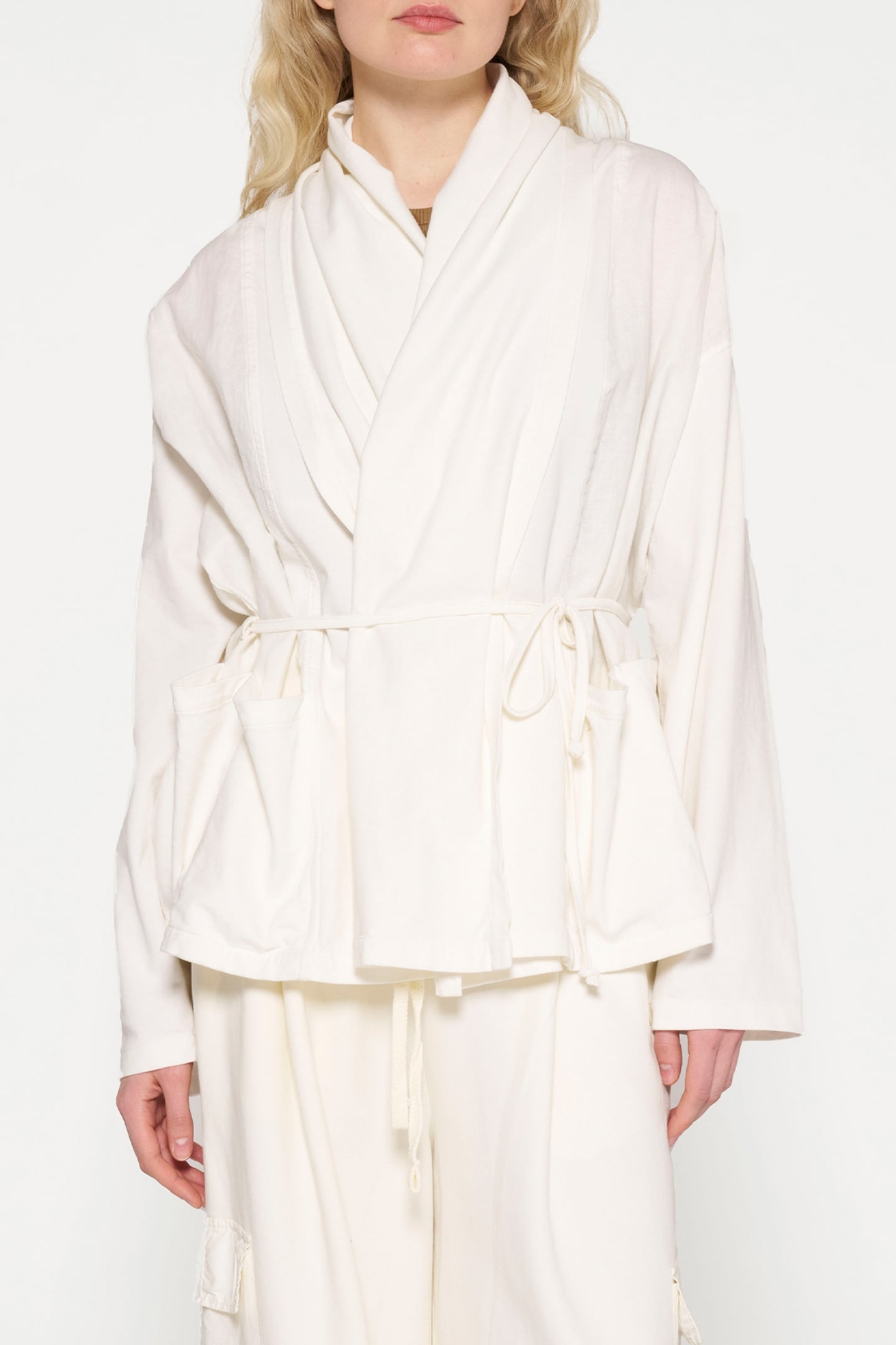 WELLNESS JACKET ECRU 1