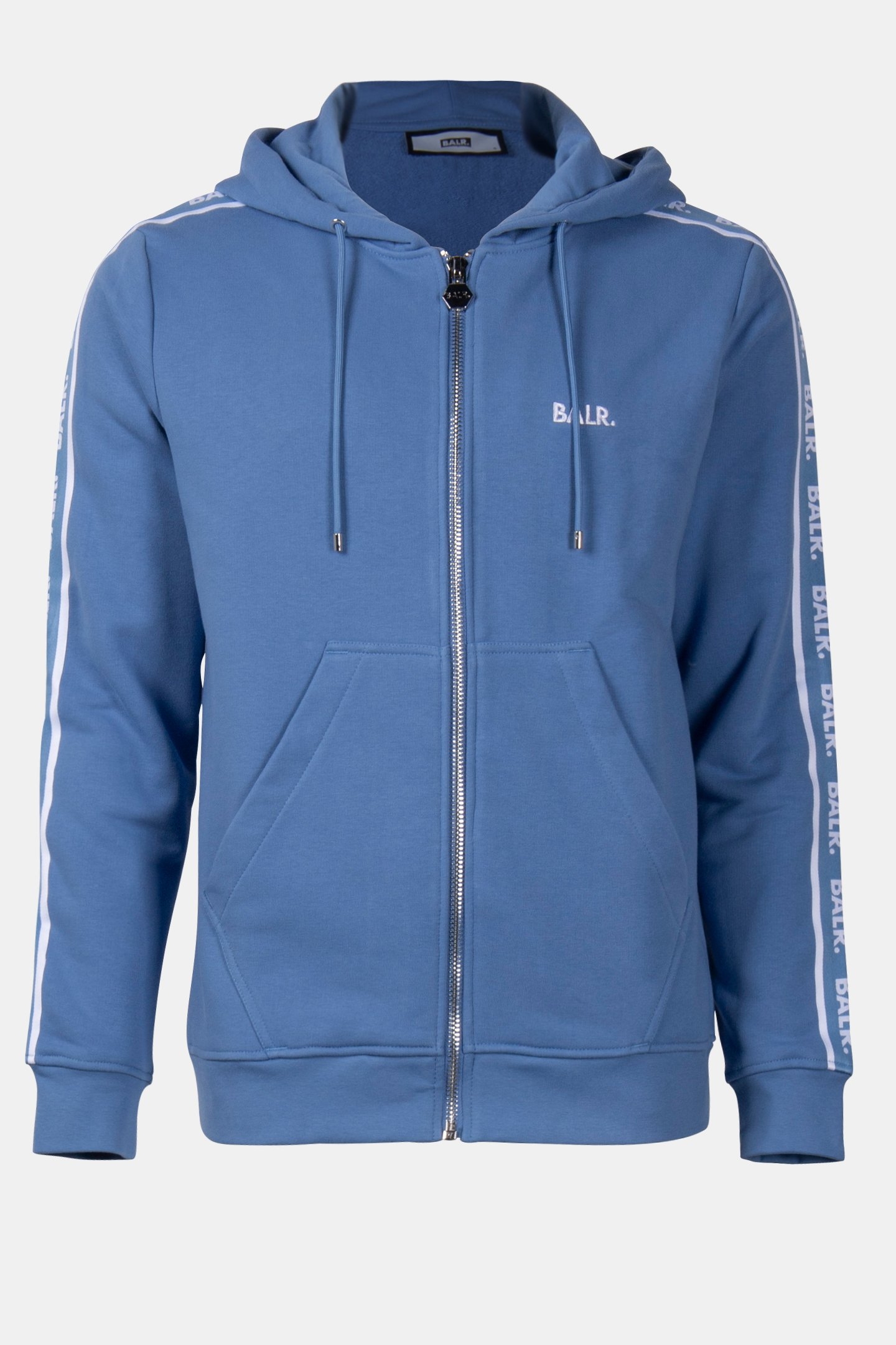 B-TAPE ZIP THROUGH HOODIE CORONET BLUE 3