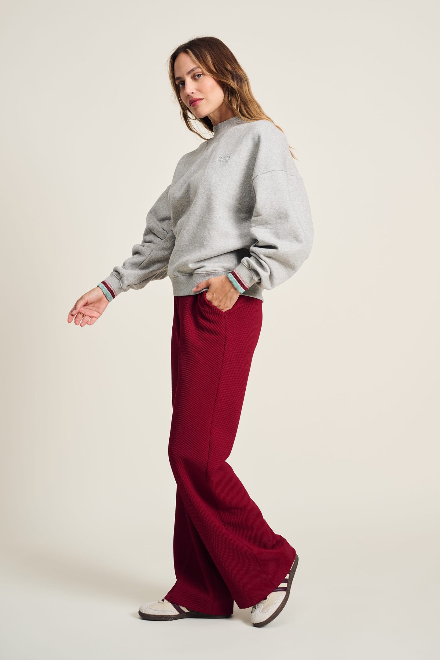 SWEATER - GREY MELANGE 6