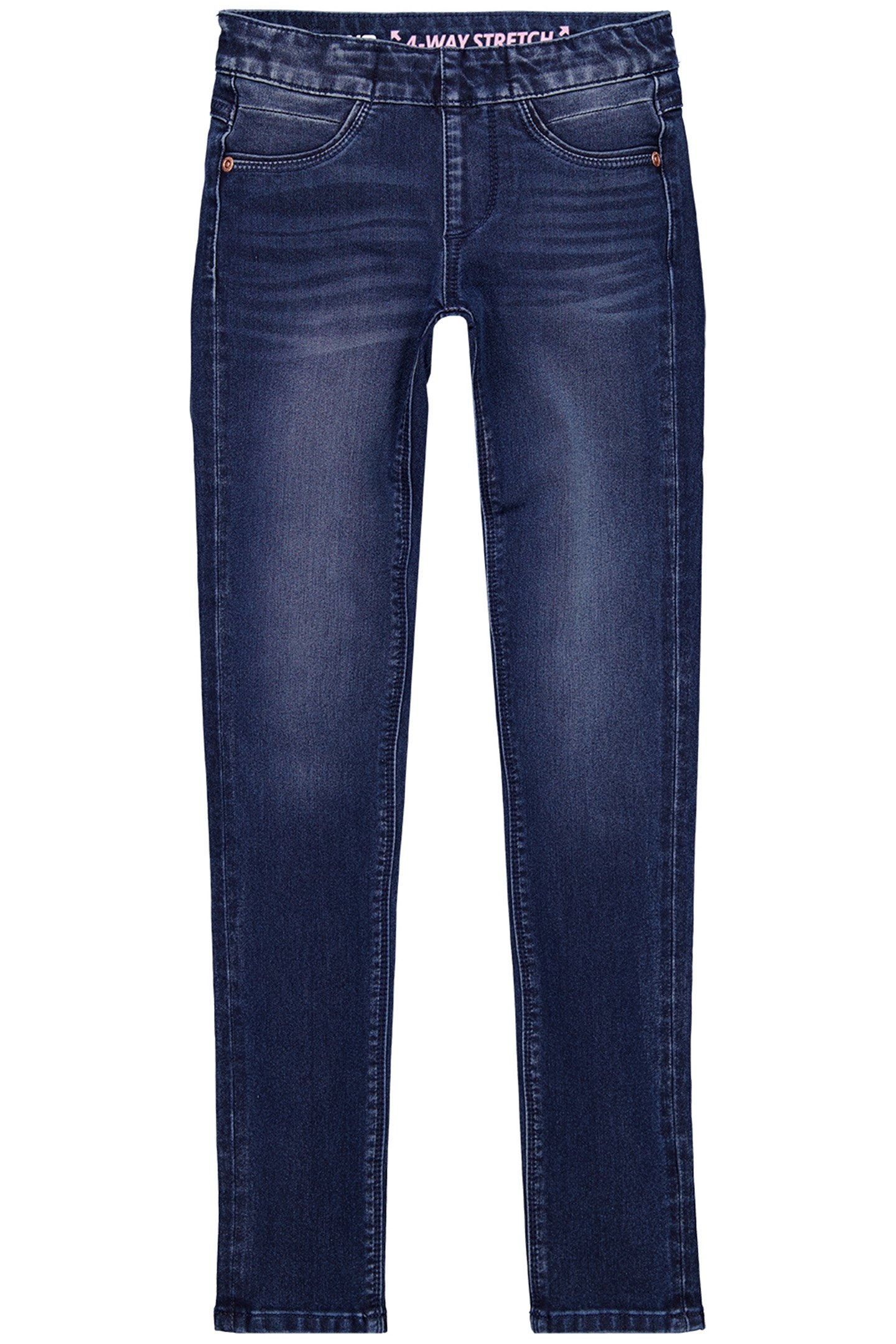 GIRL'S BIBINE TREGGING/JEGGING BLUE VINTAGE 1