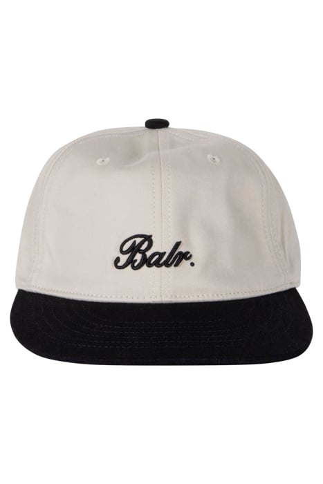 UNISEX IDENTITY BASEBALL CAP LIGHT BEIGE/JET BLACK 1