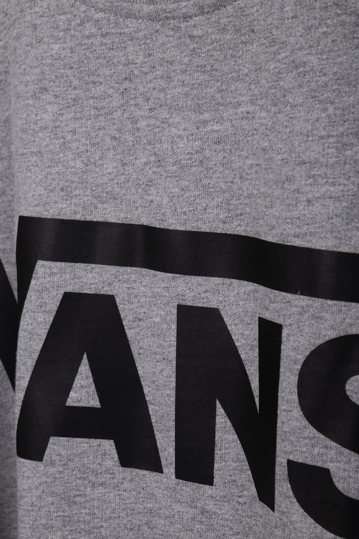 MN VANS CLASSIC CREW II CEMENT HEATHER/BLACK 4