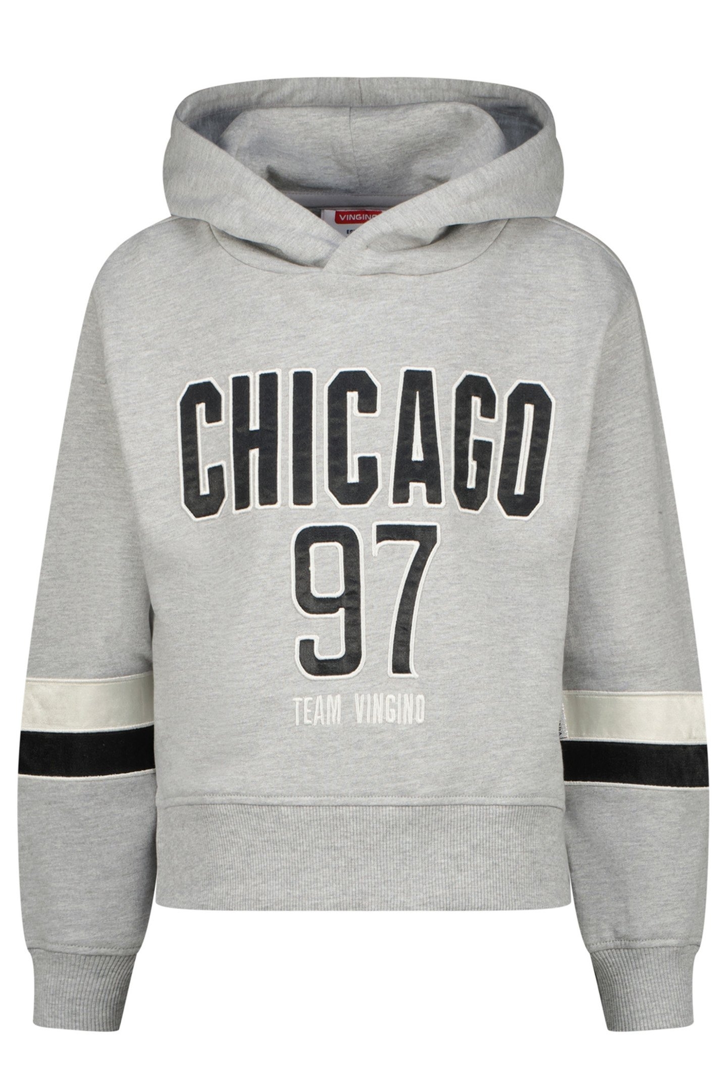 GIRL'S NARIEN SWEATER LIGHT GREY MELEE 1