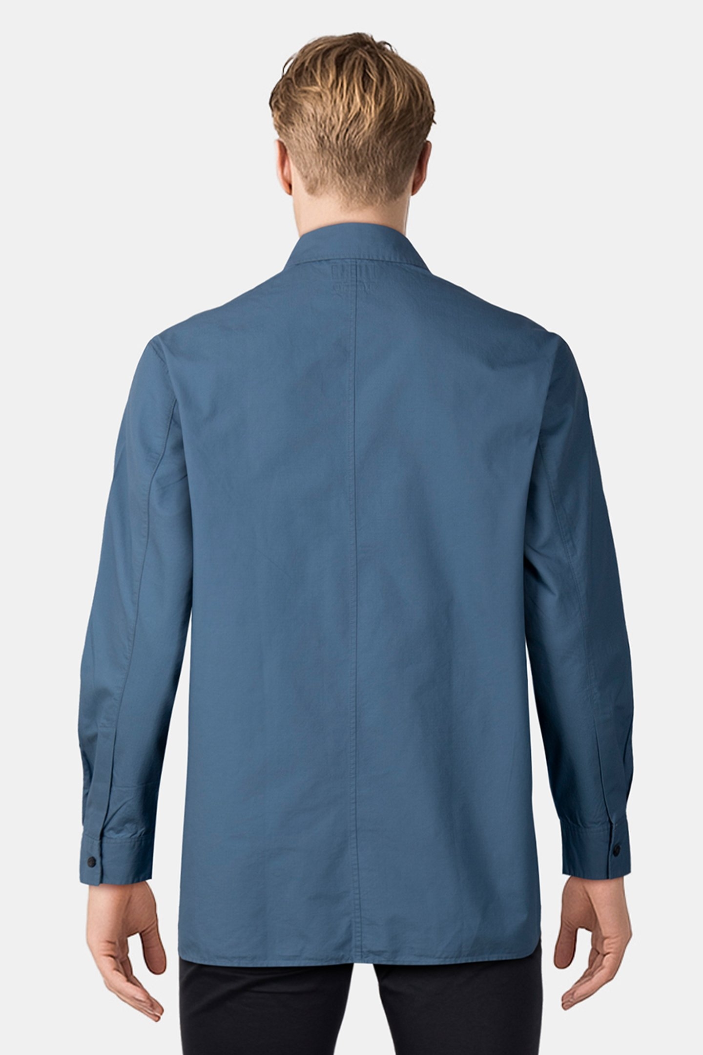 LS RIPSTOP RELAXED SHIRT BLUESTONE 2