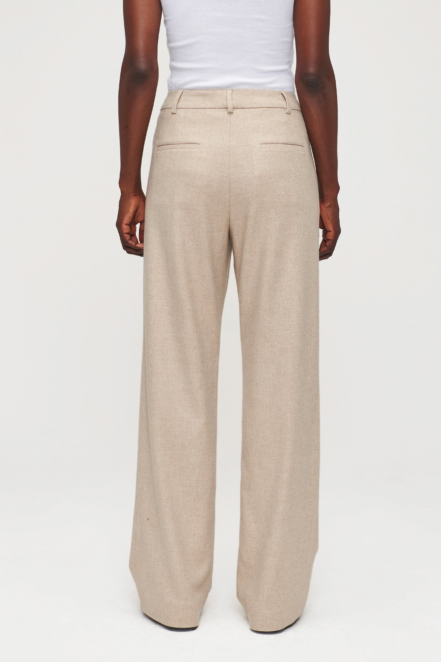 RELAXED FLANNEL PANTS SIMPLY TAUPE 2