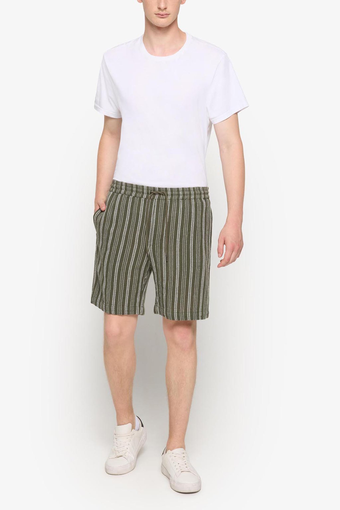 TUMSI RECYCLE STRIPE BOTTLE GREEN 5