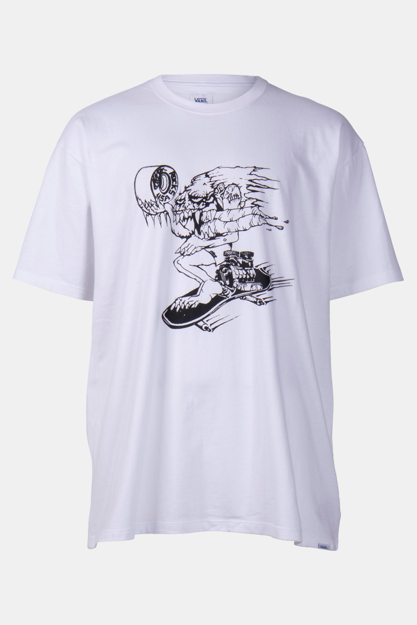 ALVA SKATES SS TEE ALVA SKATES WHITE 4