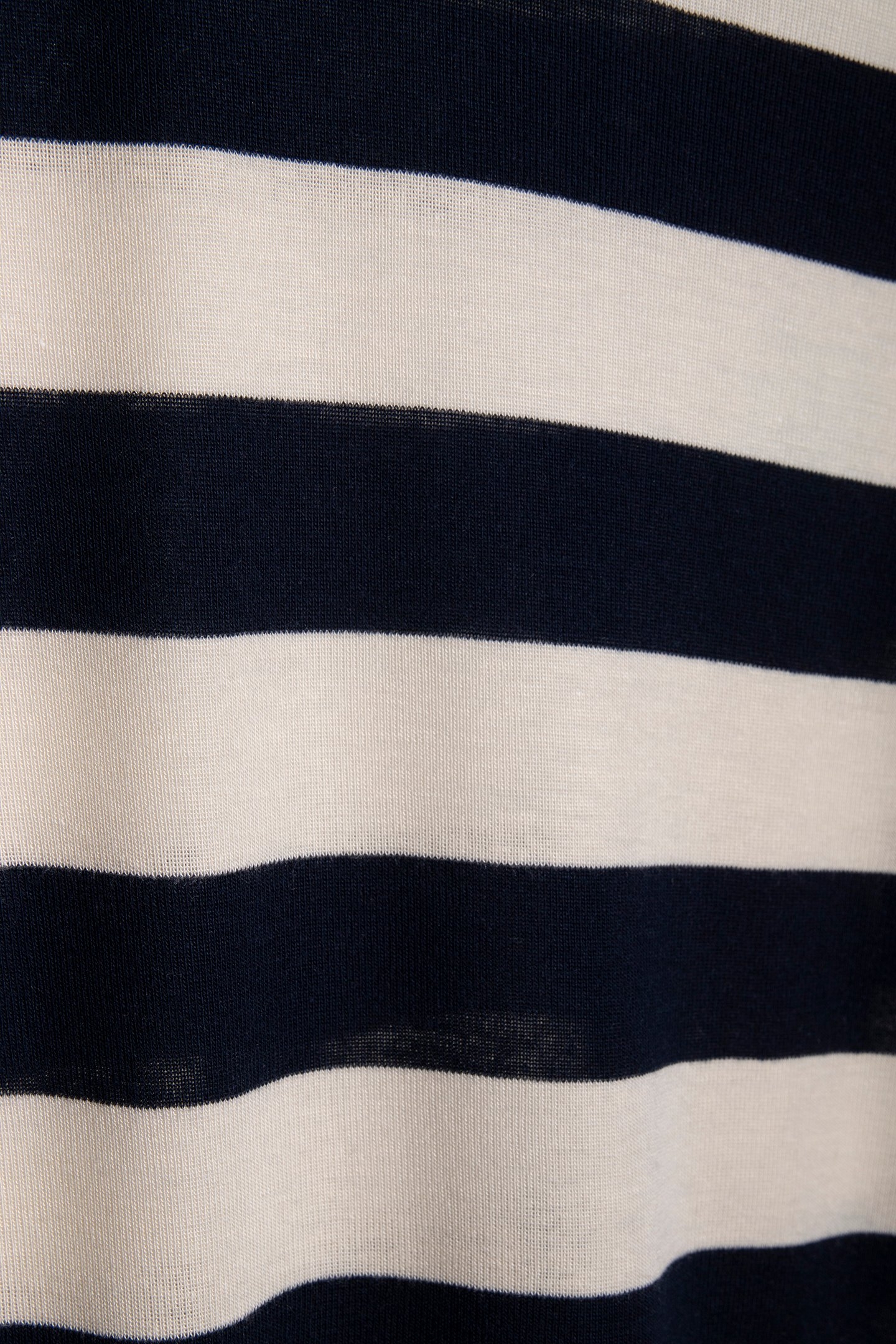 ROUND NECK SHEER JERSEY STRIPE MIDNIGHT BLUE 4