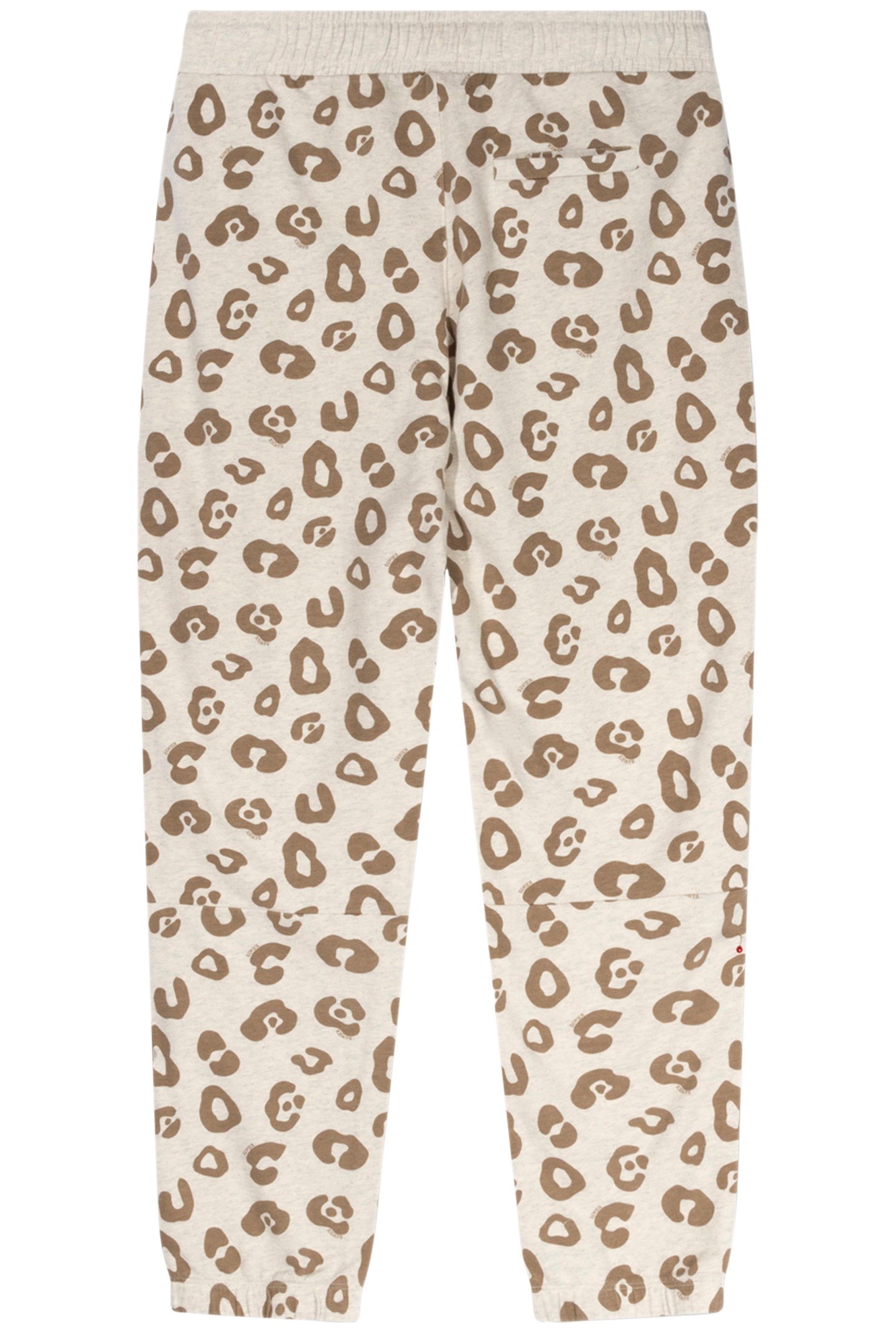 CROPPED JOGGER LEOPARD SOFT WHITE MELEE 5