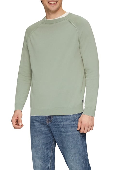 S.OLIVER-QS PULLOVER GREEN 1