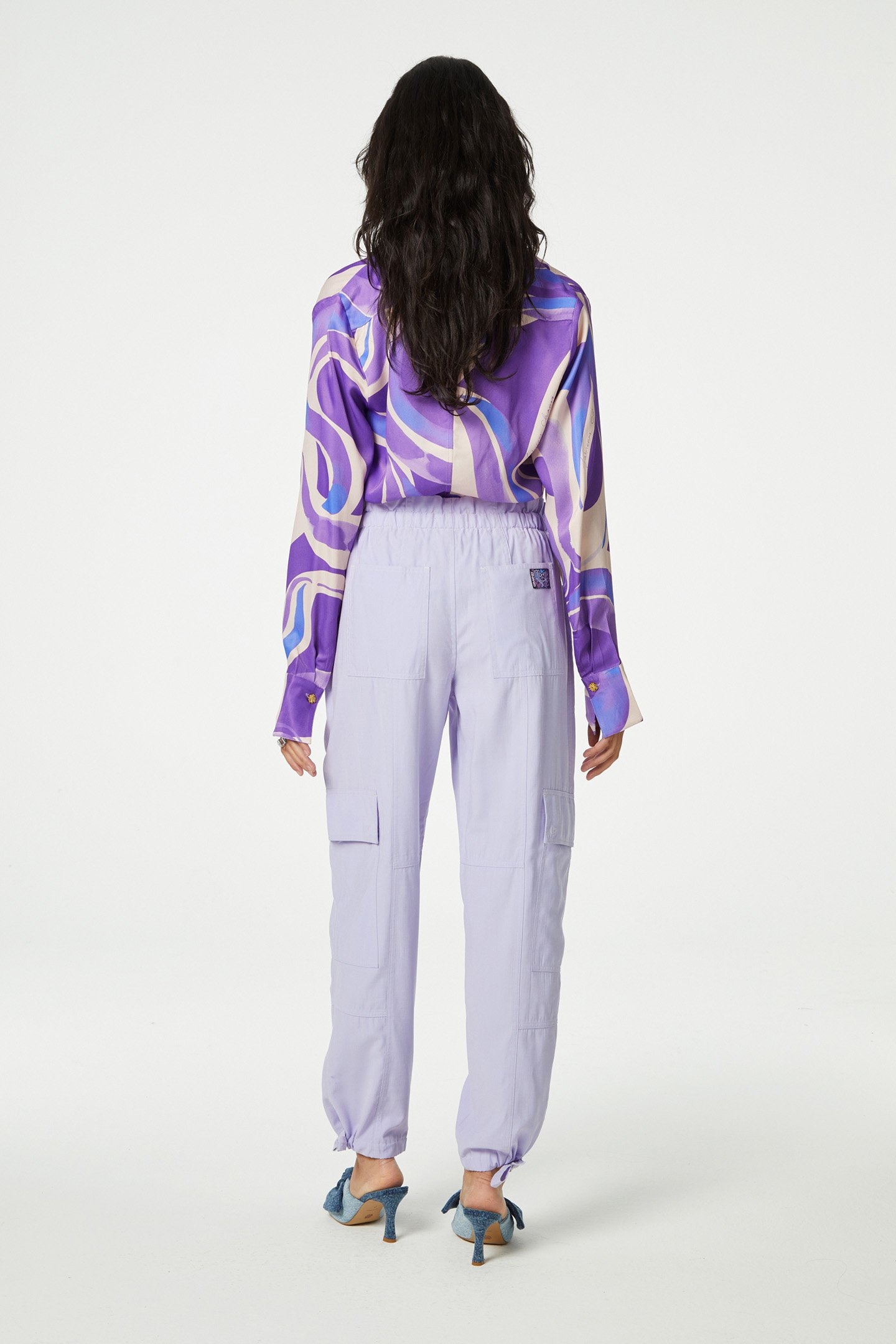 JENNIFER TROUSERS FADED LILA 2