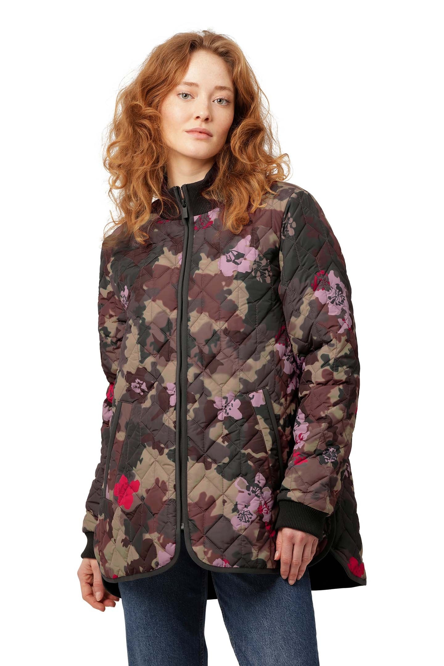 ART40P QUILT JACKETS FLORAL CAMO 1