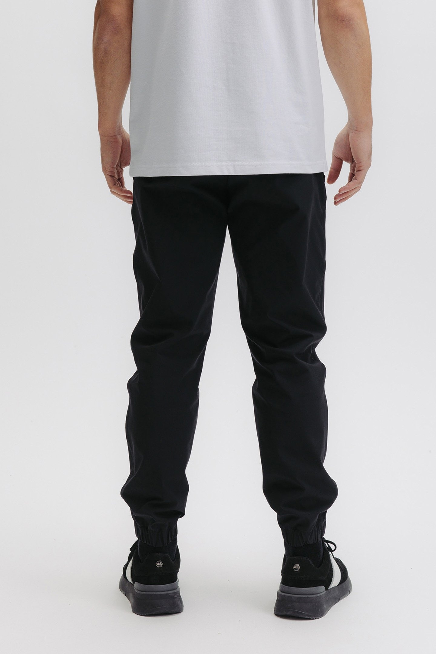 HEX-SERIES CUFFED TRACK PANTS JET BLACK 2