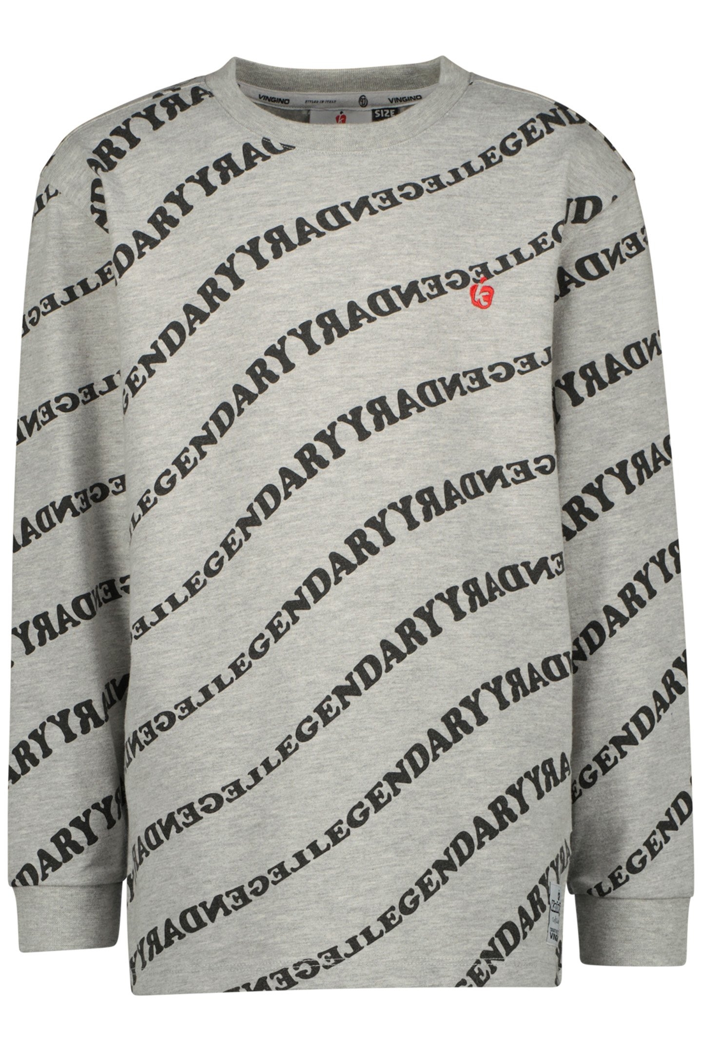 BOY'S NICO T-SHIRT GREY MELE 1