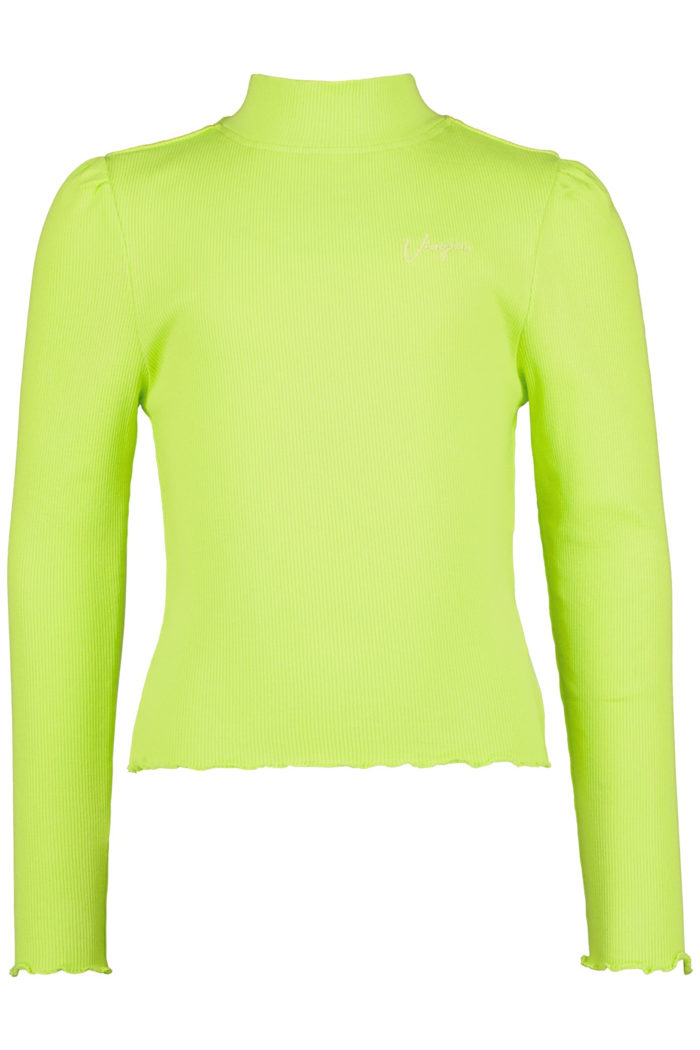 GIRL'S JARA TOP GREEN SPLASH 1