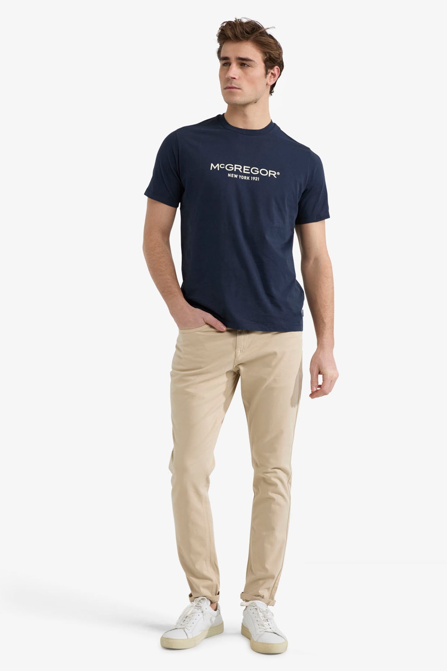 ESSENTIAL LOGO T-SHIRT NAVY 2