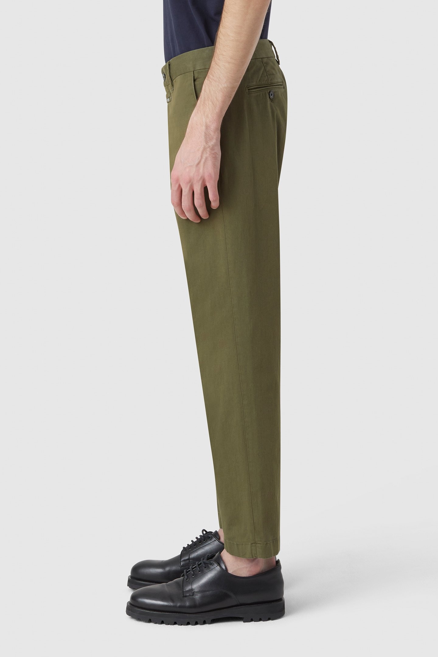 ATELIER TAPERED PANTS CHARD GREEN 3