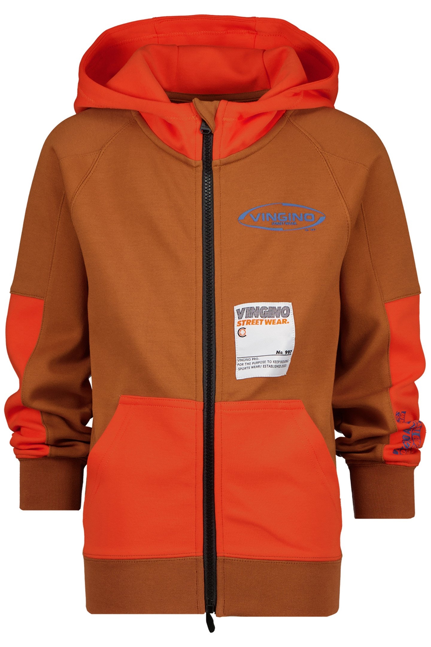 BOY'S OCTER VEST RUSTY BROWN 1