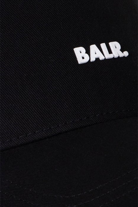 UNISEX BRAND COTTON CAP JET BLACK 3