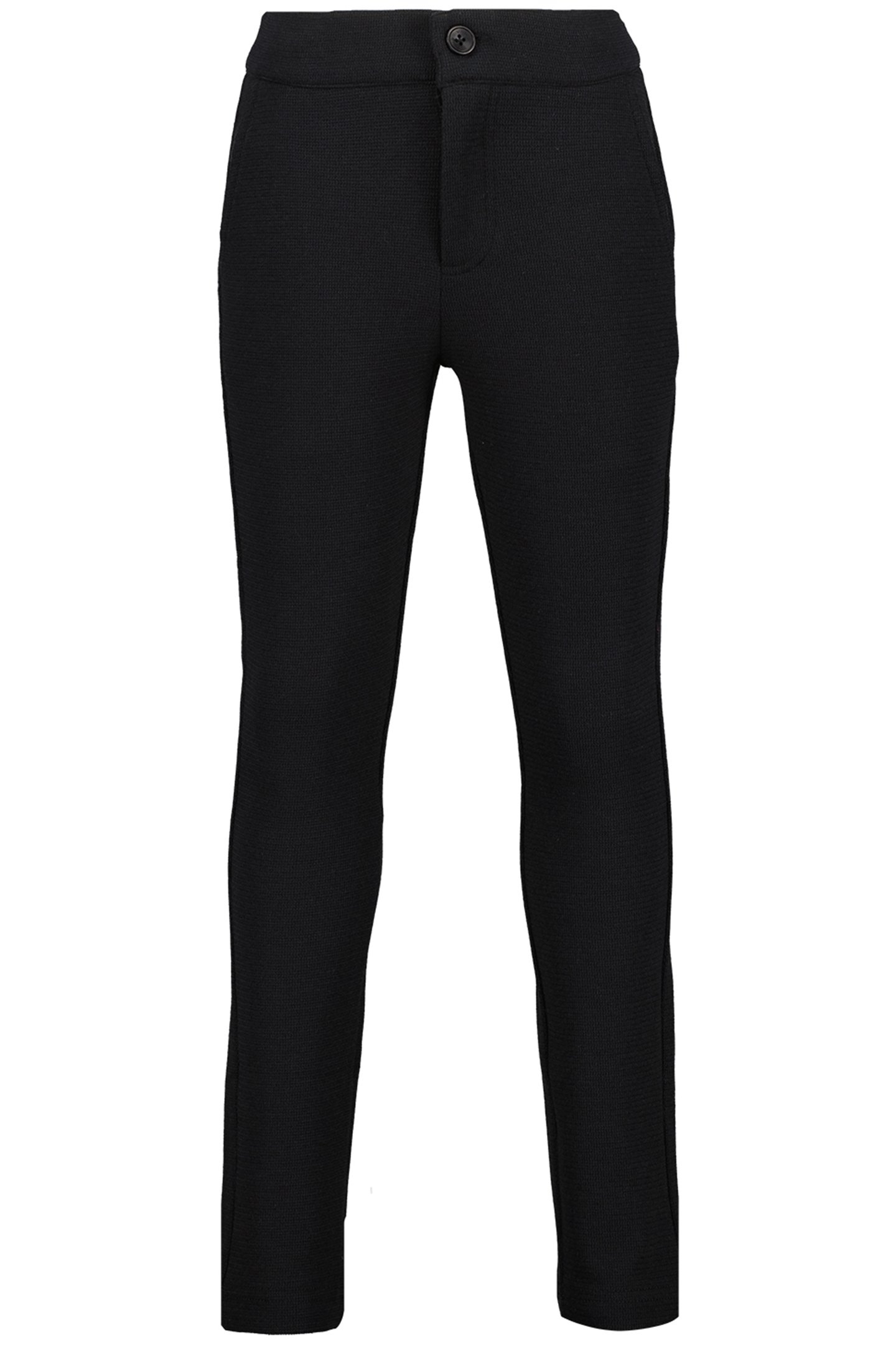 BOY'S SEMIE PANTS DEEP BLACK 1