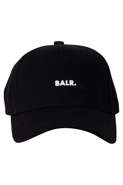 UNISEX BRAND COTTON CAP JET BLACK 1