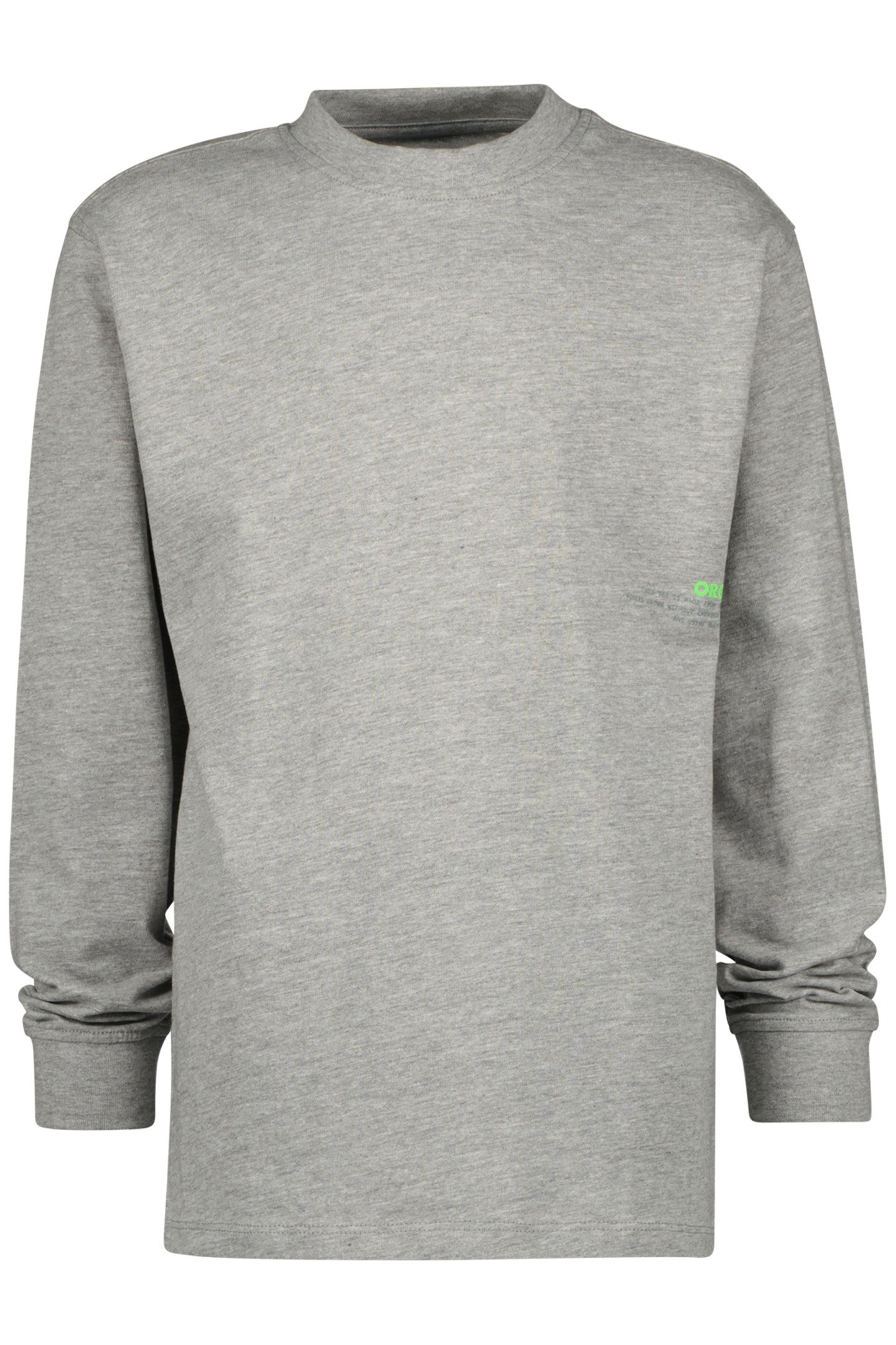 BOY'S TEE-B02 T-SHIRT LIGHT GREY MELEE 1