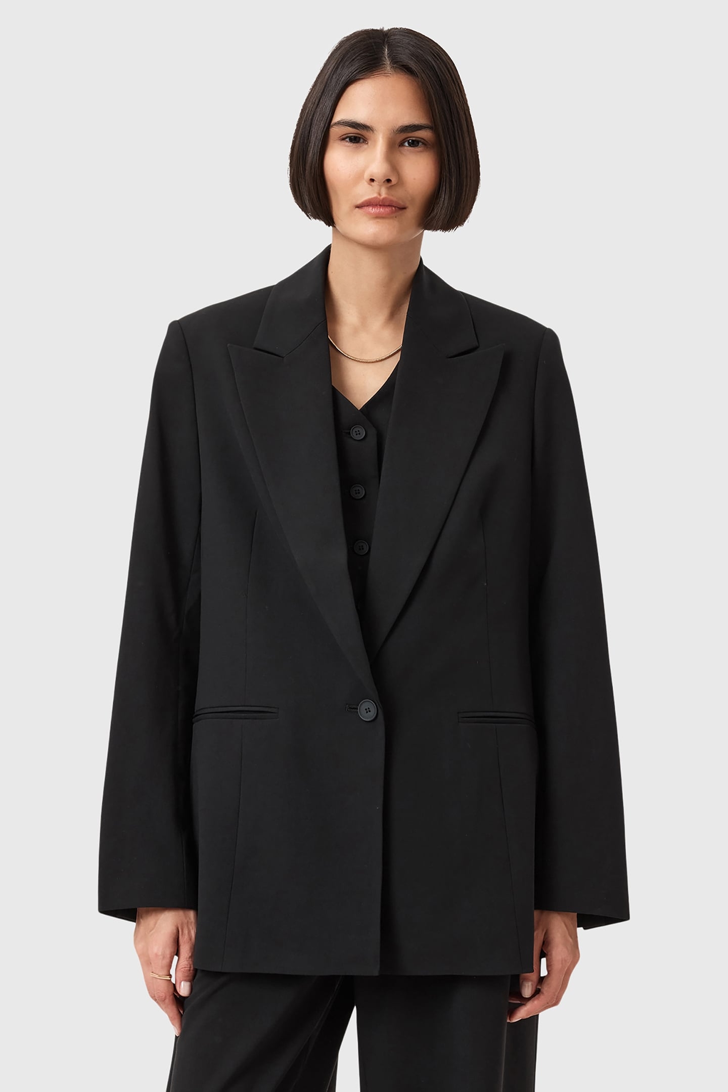 AVERIE TRI BLAZER BLACK 1