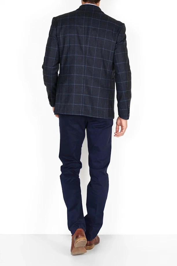 2 BTN ROUND PKT BLAZER BLUE 2