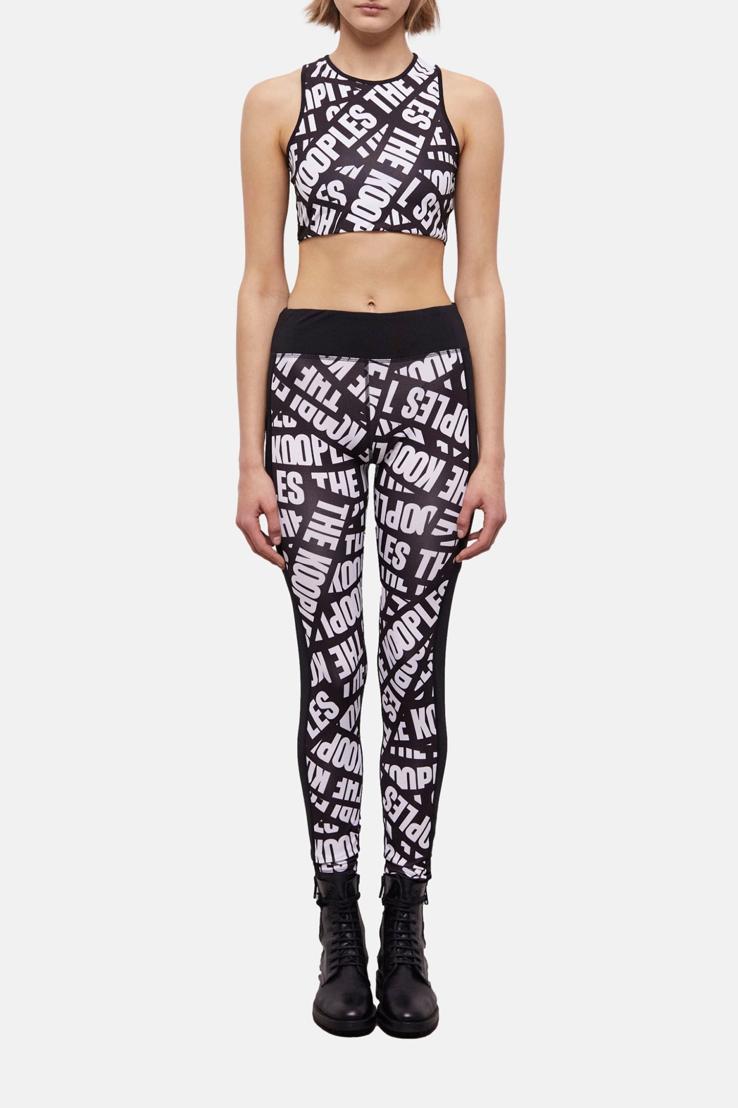 JOGGING BAND LOGO BLACK/WHITE 1