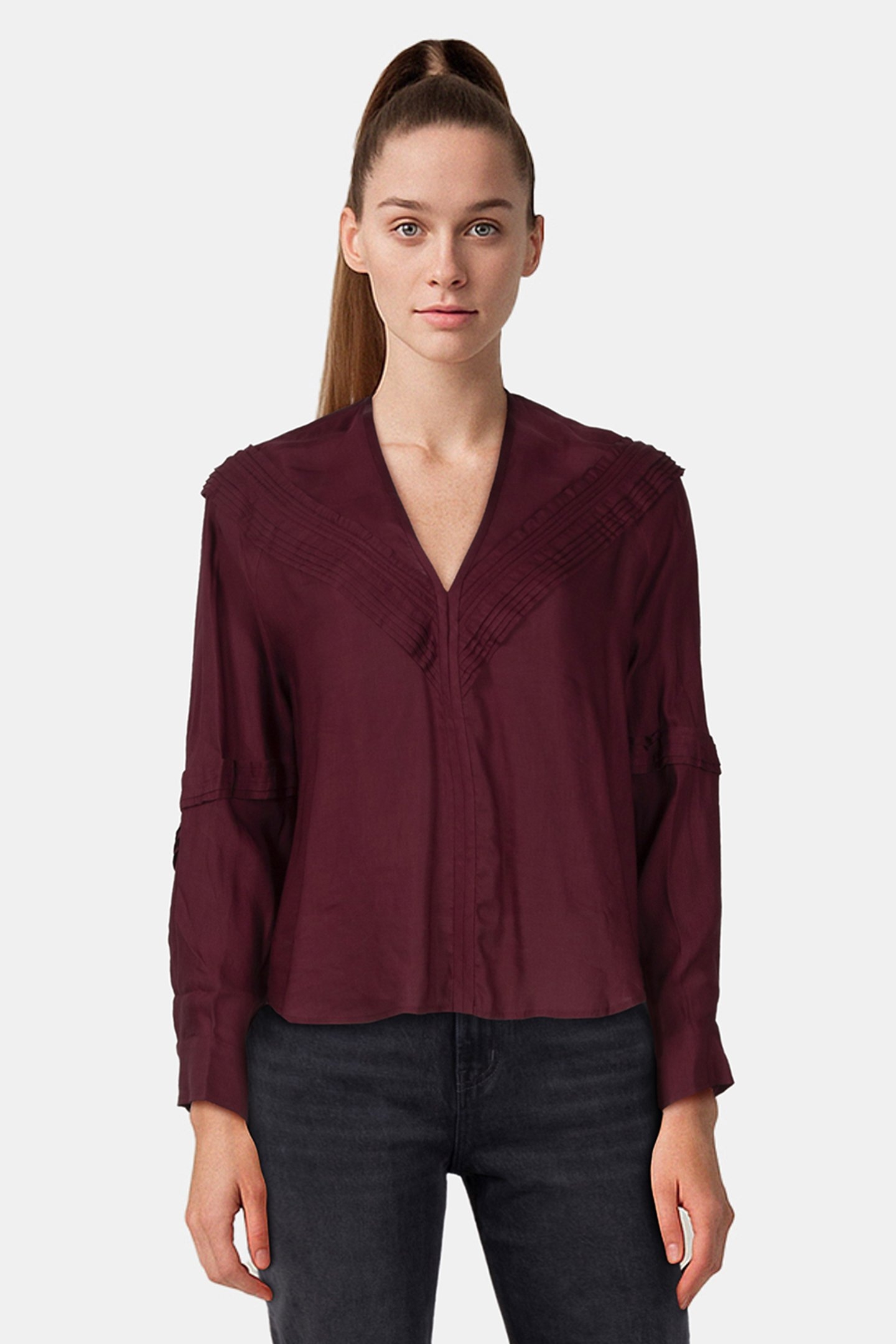 GRINE TOP BURGUNDY 1