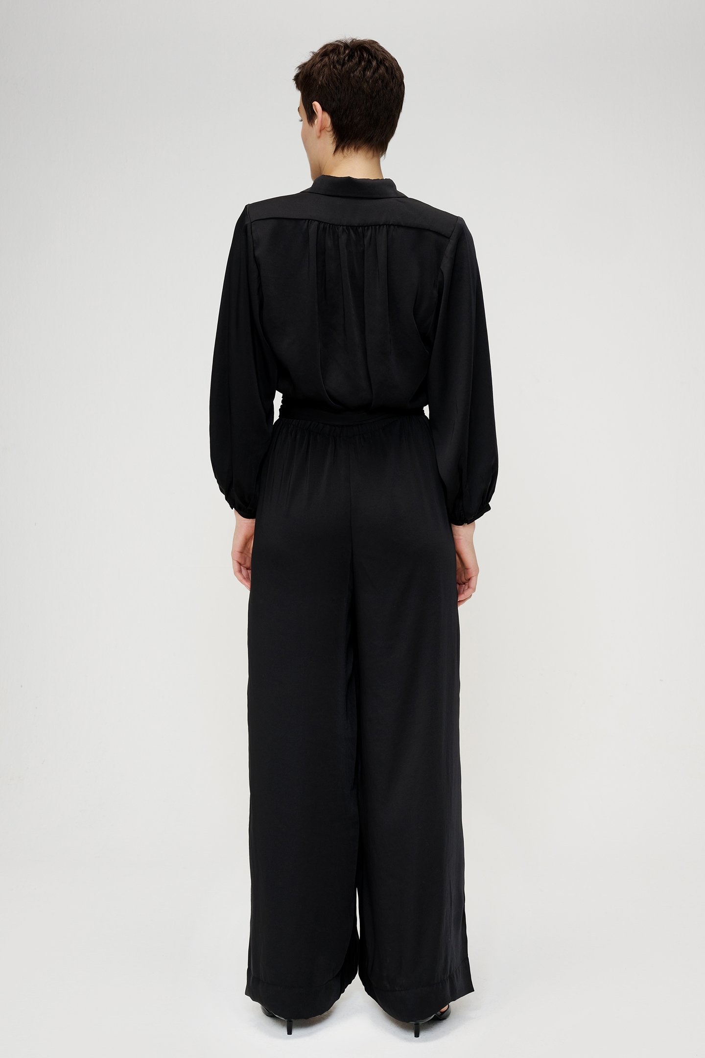 JAPANESE SATIN JUMPSUIT BLACK 2