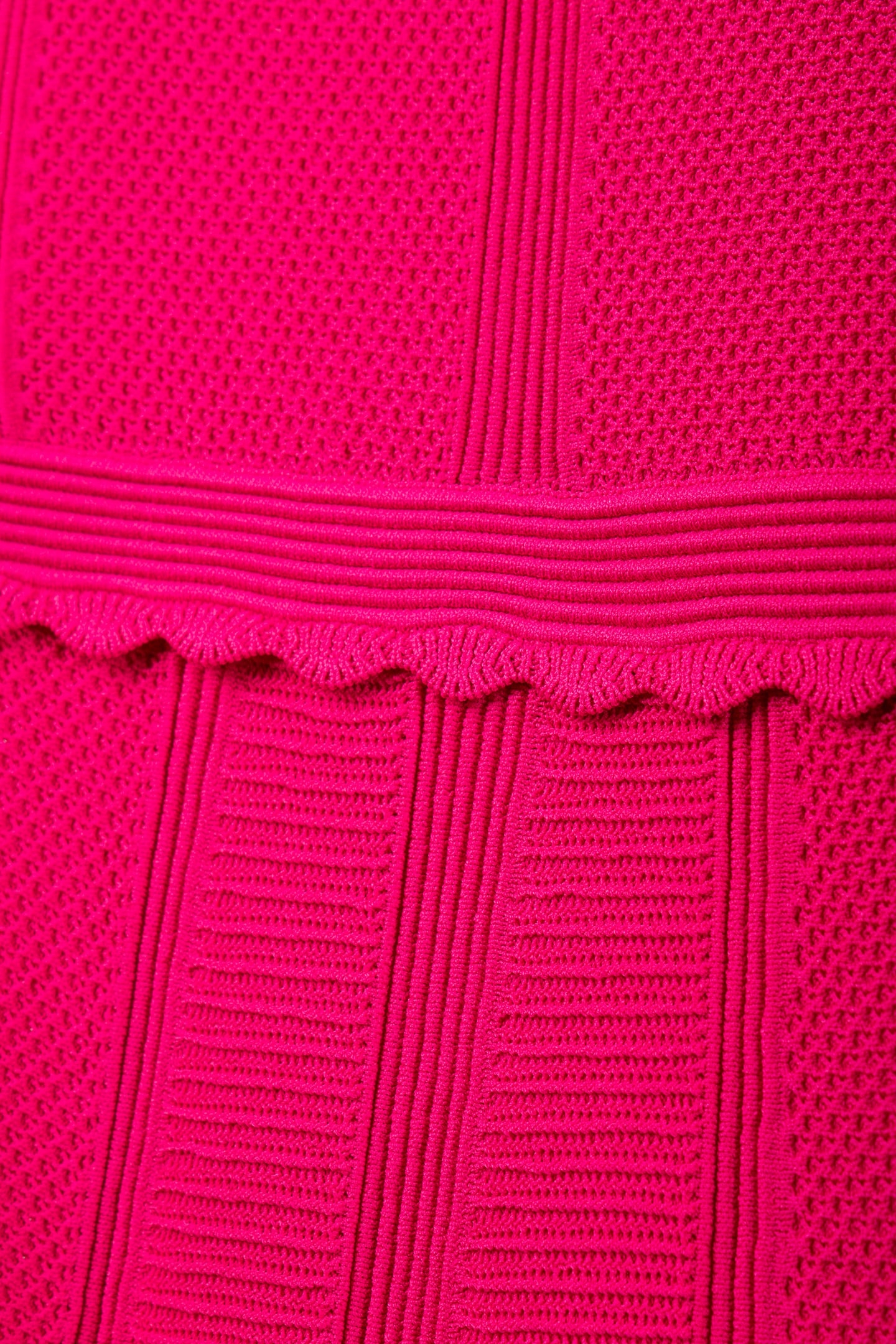 SHORT SLEEVELESS KNIT DRESS PINK 4