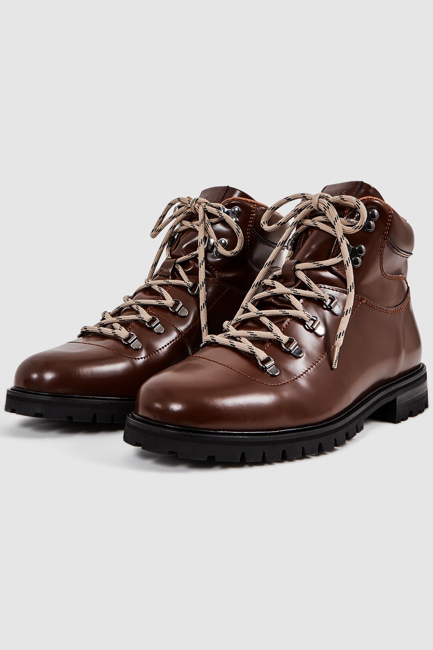 HIKING BOOT DARK TAN 4