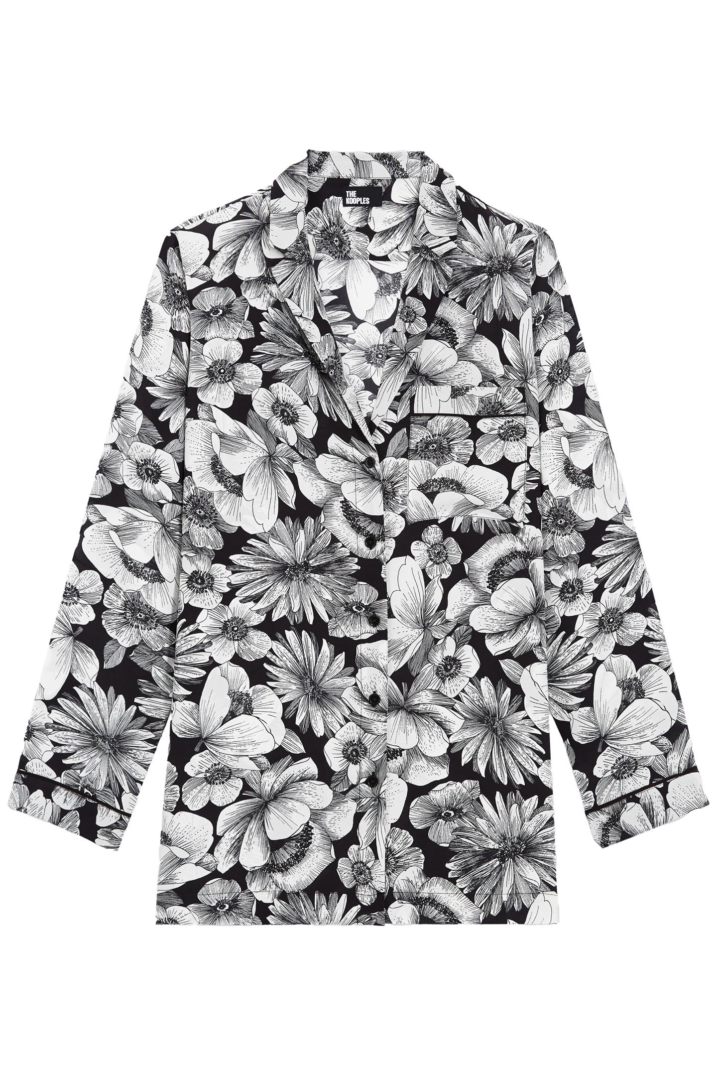 ROMANTIC GARDEN PRINT LONG SLEEVE SHIRT 5