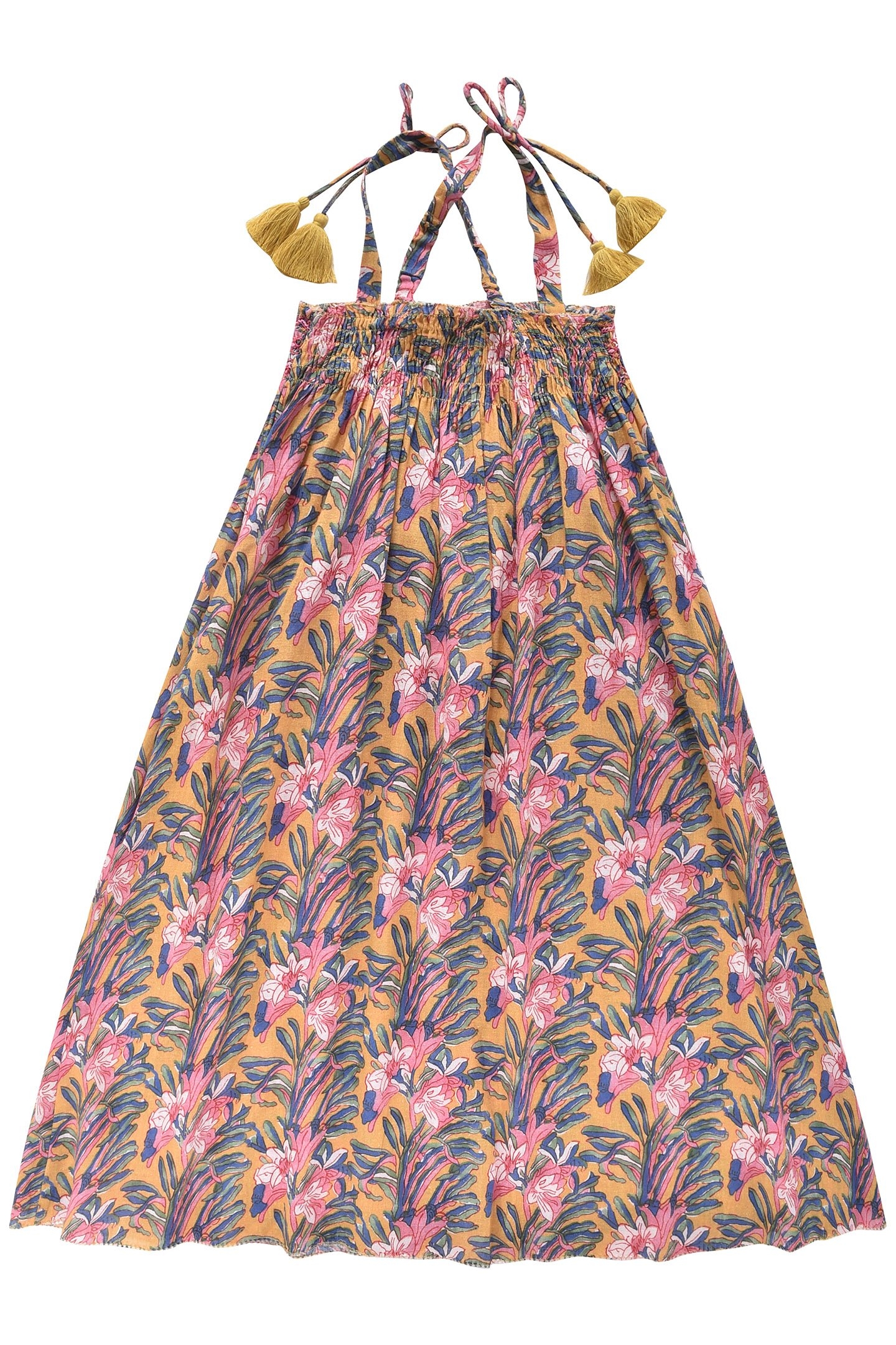 DRESS MARCELINE HONEY FLOWER 2