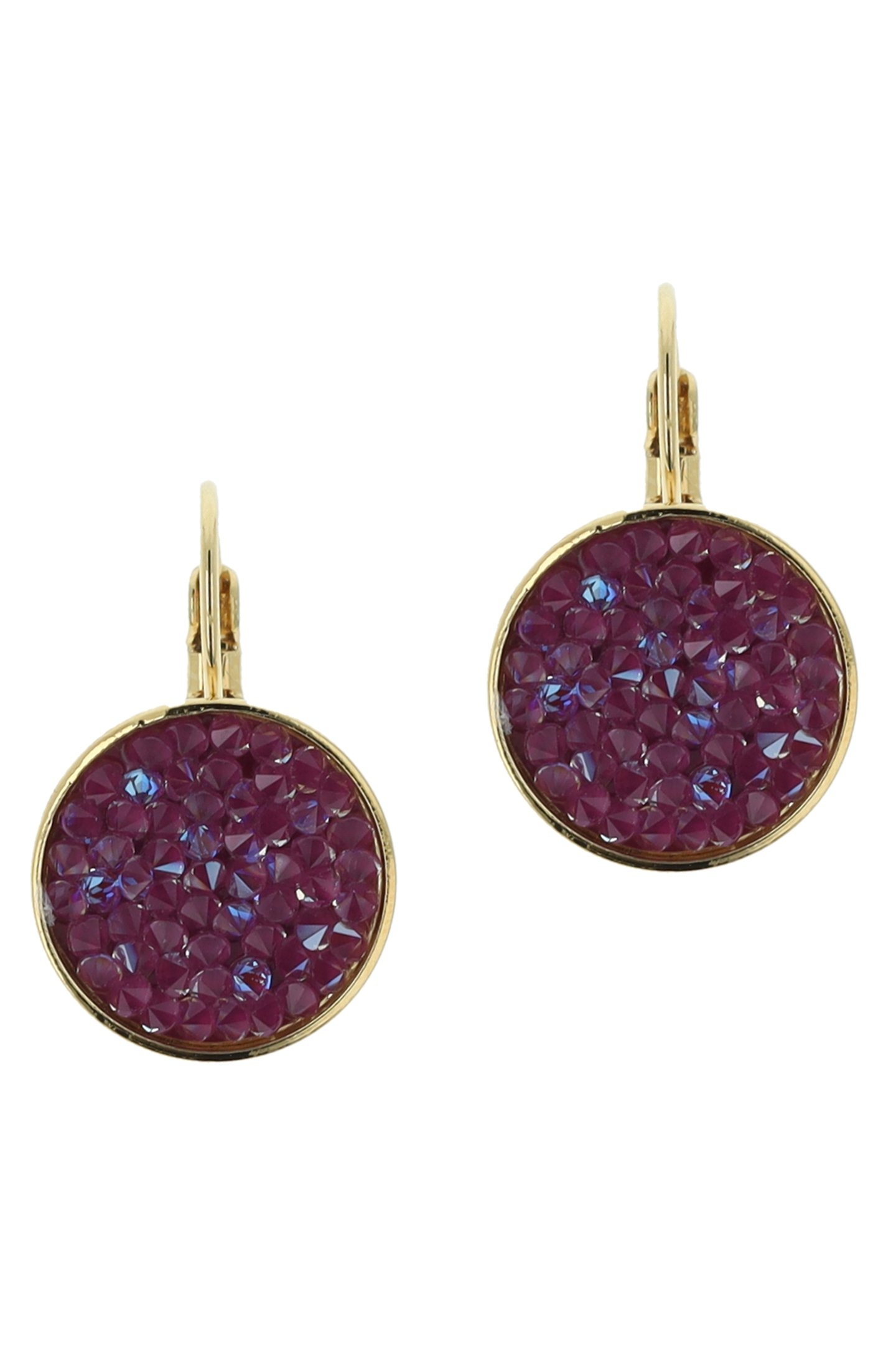 CLASSIC ROCKS EARRINGS LIGHT AMETHYST 1